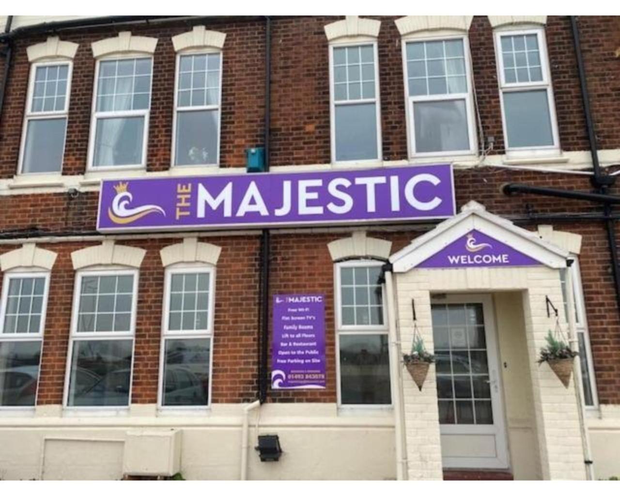 グレート・ヤーマス The Majestic Bed & Breakfast エクステリア 写真